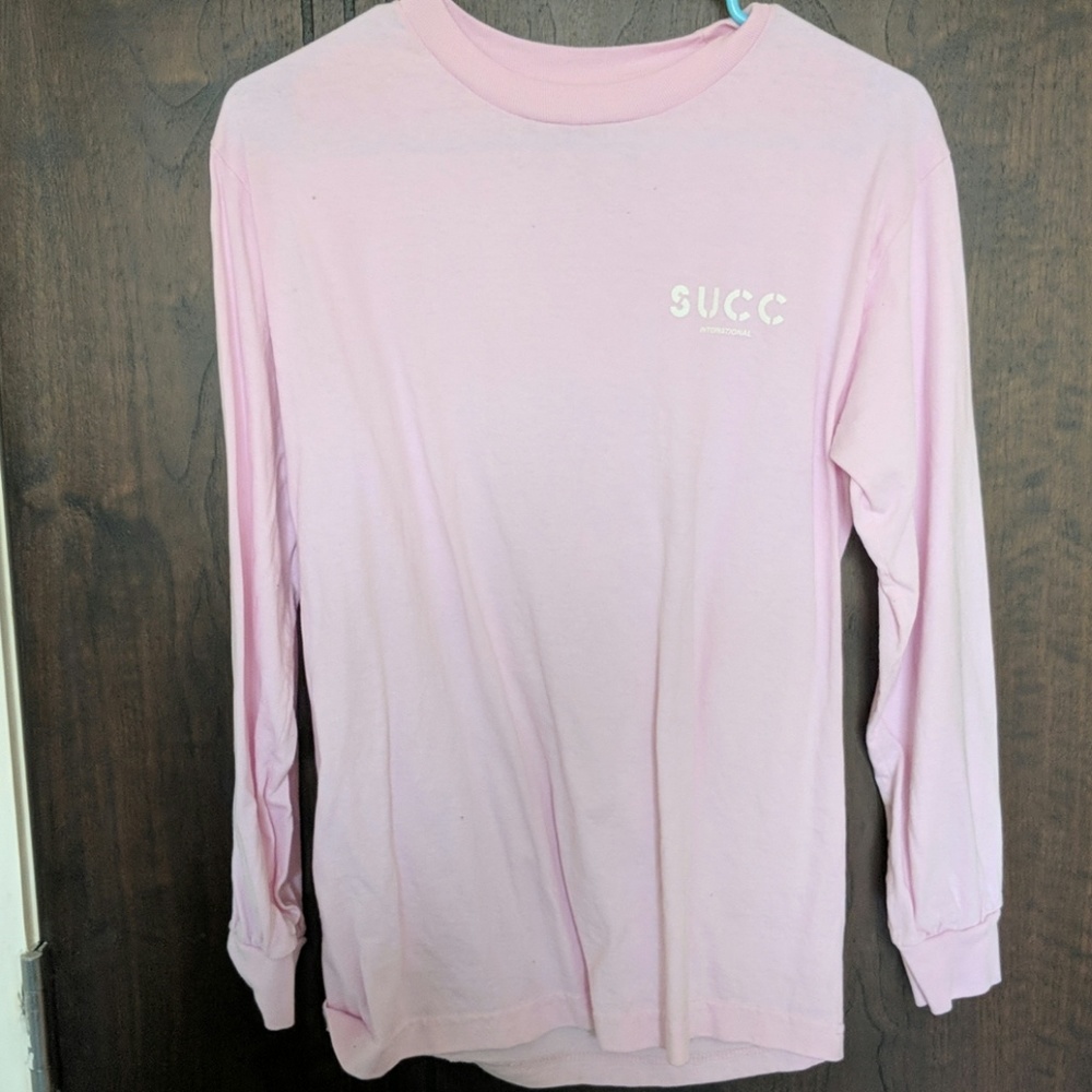 [Succ]Ailen pink sweatshirt